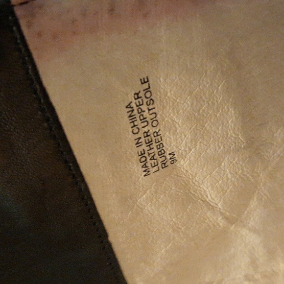 Michael Kors Black Leather Boots Over The Knee Size 9 - Picture 9 of 9